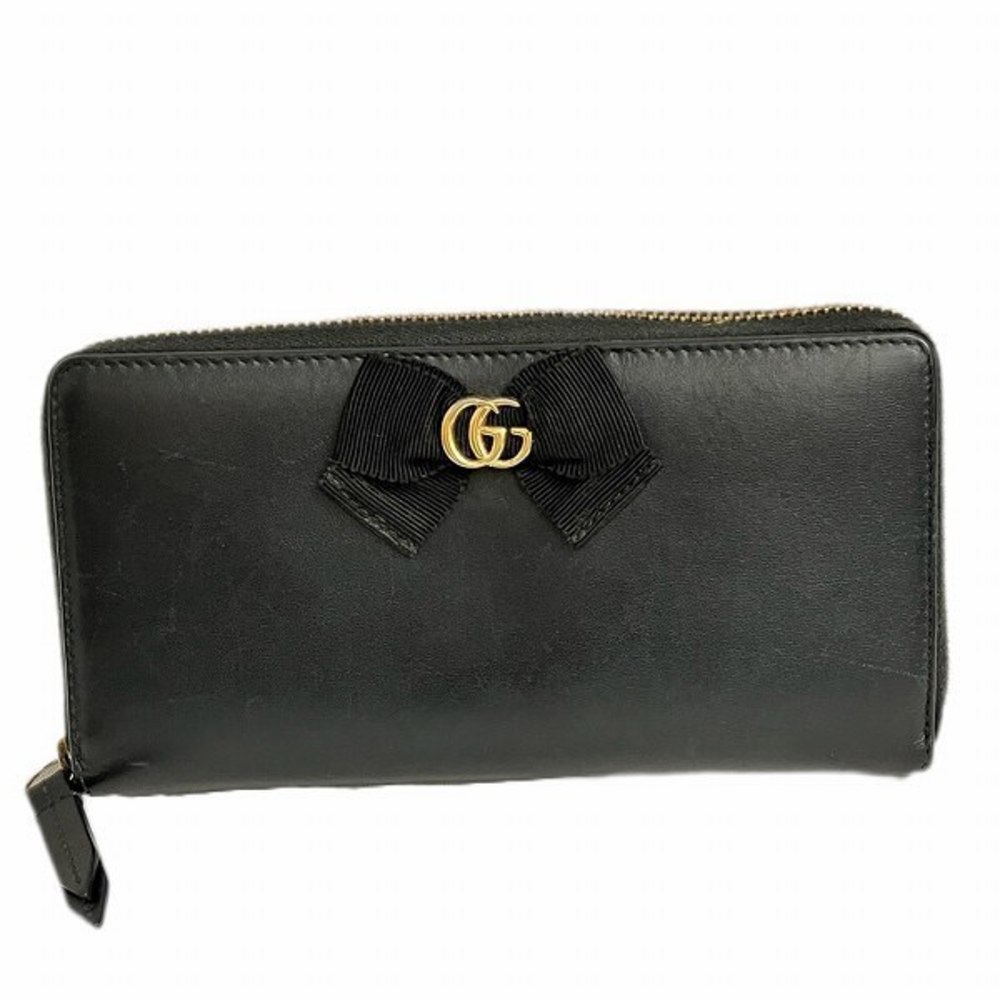 Gucci Interlocking Black Long Wallet - image 1